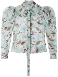 Stella McCartney Lady Garden Silk Blouse - at Farfetch