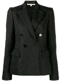 Stella McCartney Leopard Double Breasted Blazer - Farfetch at Farfetch