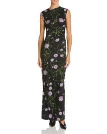 Stella McCartney Mesh Twisted Floral Dress Bloomingdalex27s Women at Bloomingdales