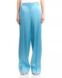 Stella McCartney Satin Straight Leg Pants at Bloomingdales