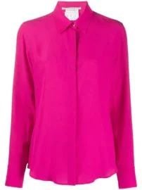 Stella McCartney Willow Silk Crepe de Chine Shirt at Farfetch