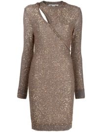 Stella McCartney sequin-embellished Knitted Dress - at Farfetch