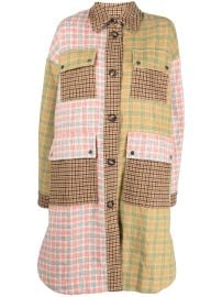 Stella Nova Patchwork single-breasted Coat - at Farfetch