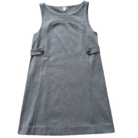 WornOnTV: Amy’s grey tab waist dress on Pivoting | Eliza Coupe ...