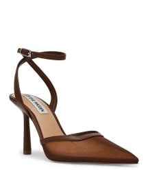 Steve Madden Alliance Pointed Toe Pump in Brown at Nordstrom