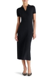 Steve Madden Banks Polo Midi Sweater Dress at Nordstrom