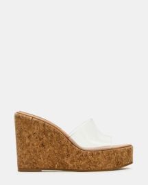 Steve Madden Cayman Clear Wedge at Steve Madden