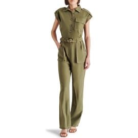 Steve Madden Gene Belted Utility Jumpsuit at Nordstrom