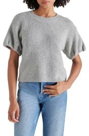 Steve Madden Jadey Puff Sleeve Sweater at Nordstrom