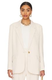 Steve Madden Kris Blazer in ivory at Revolve