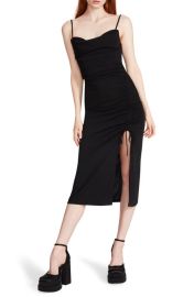 Steve Madden Mica Cowl Neck Midi Dress at Nordstrom