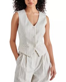 Steve Madden Selene Striped Vest at Bloomingdales