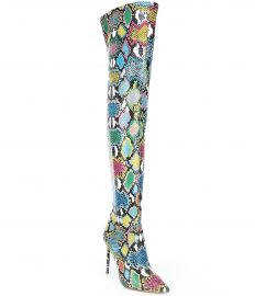 Steve Madden Viktory Multi Snake Print Over-the-Knee Boots  Dillardx27s at Dillards