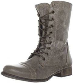 Steve Madden Women s Troopa Lace-Up Boot at Amazon