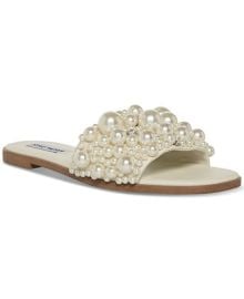 Steve Madden Women39s Knicky Embellished Slide Sandals - Macy39s at Macys
