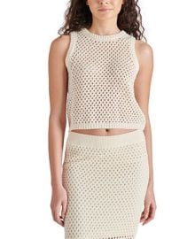 Steve Madden Womens Melina Open Crochet Sweater - Macys at Macys