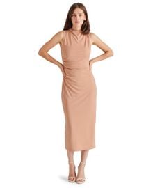 Steve Madden Womens Mo Mock Neck Midi Dress - Macys at Macys