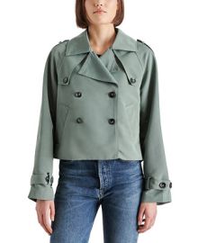 Steve Madden Womens Sirus Cropped Jacket - Macys at Macys