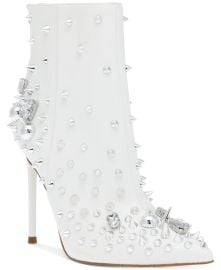 Steve Madden Womens Viceroy Embellished Dress Booties  Reviews - Booties - Shoes - Macys at Macys