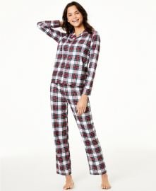 Stewart Plaid Pajama Set at Macys