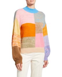 Stine Goya Adonis Colorblock Sweater at Neiman Marcus