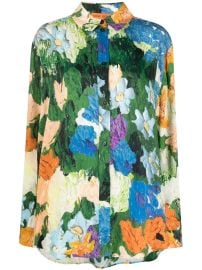 Stine Goya Impressionist Garden-print Shirt - at Farfetch