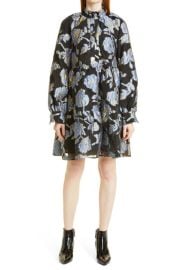 Stine Goya Jasmine Floral Long Sleeve Organza Dress at Nordstrom