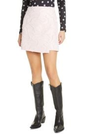 Stine Goya Silje Textured Wrap Miniskirt at Nordstrom