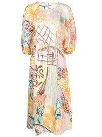 Stine Goya Stefania Midi Dress - at Farfetch