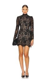 Stone Cold Fox X Revolve Noosa Mini Dress In Black Nude at Revolve