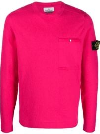 Stone Island Compass-patch Sweatshirt - at Farfetch