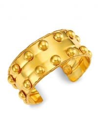 Stone Massaï Goldtone Studded Cuff by Sylvia Toledano at Saks Fifth Avenue