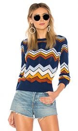 Stoned Immaculate Ziggy Sweater in Navy from Revolve com at Revolve