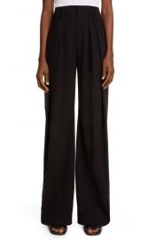 Straight Leg Wool Trousers at Nordstrom