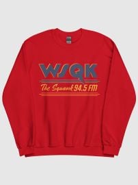 Stranger Things WSQK quotThe Squawkquot Sweatshirt Netflix Shop at Netflix Shop