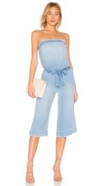 Strapless Chambray Jumpsuit at Revolve