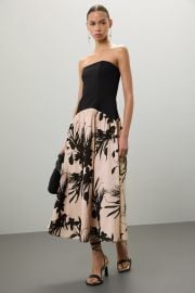Strapless Drop Waist Dress by Love Whit by Whitney Port Rent the Runway at Rent the Runway