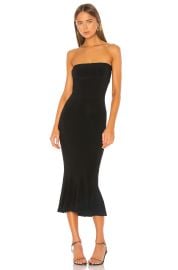 Strapless Fishtail Dress at Revolve