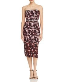 Strapless Lace Midi Dress  Elliatt at Bloomingdales