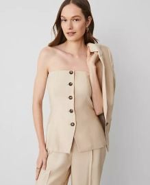 Strapless Vest at Ann Taylor