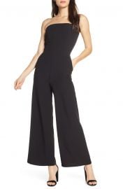 Strapless Wide Leg Jumpsuit at Nordstrom