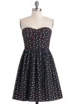 Strapless dress from Modcloth at Modcloth