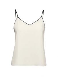 Strappy Camisole with Piping at Banana Republic