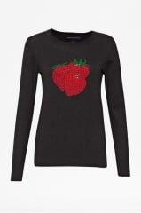 Strawberry Sequin Sweater at French Connection