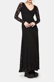 Stray Lace Long Sleeve Maxi Dress at Nordstrom