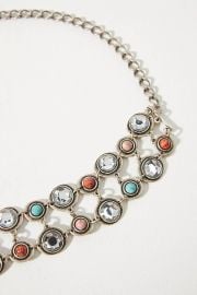 Streets Ahead Gem Chain Belt at Anthropologie