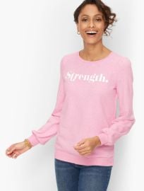 Strength Sweatshirt at Talbots