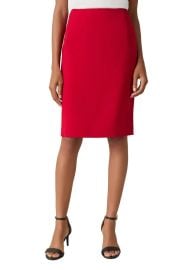 Stretch Crepe Knee Length Pencil Skirt at Nordstrom