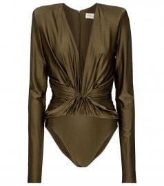 Stretch-Jersey bodysuit by Alexandre Vauthier at Mytheresa