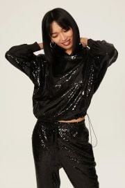 Stretch Sequin Hoodie by Nicole Miller for 52 - 70 Rent the Runway at Rent the Runway